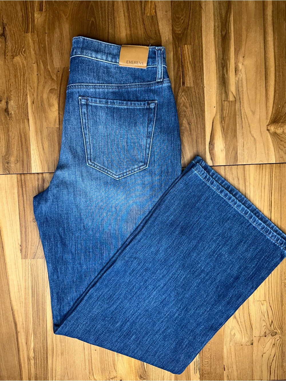 EVEREVE Ever Vintage Wide Leg Jeans Medium Wash — Size 30